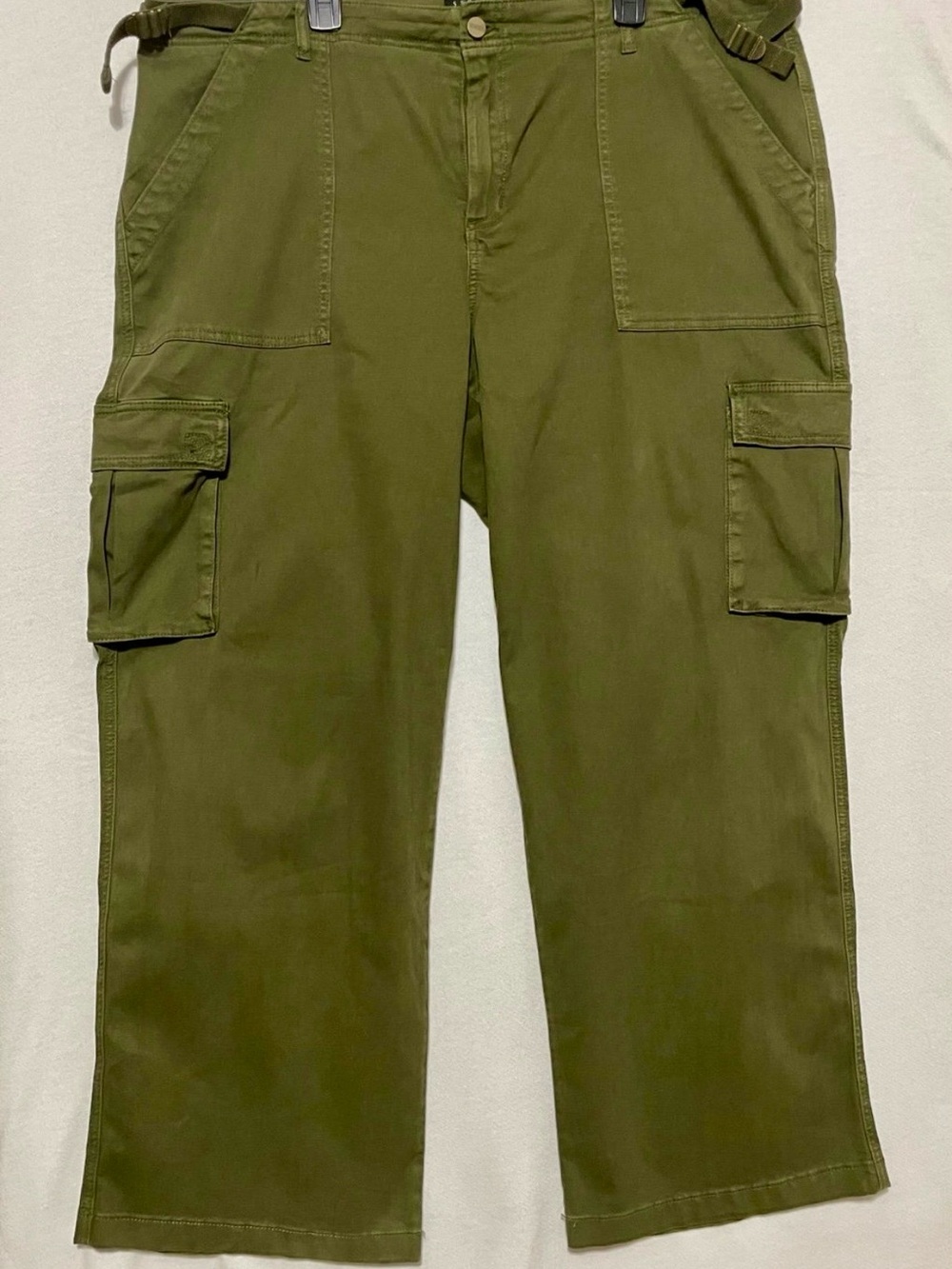 Women’s Sanctuary Olive Utility Cargo Pants 2X